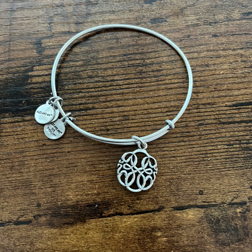 Silver Alex and Ani Bracelet